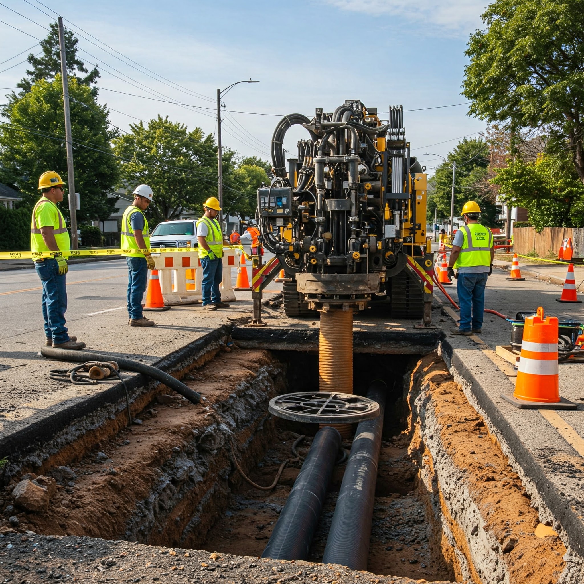 Trenchless Sewer Repair Services