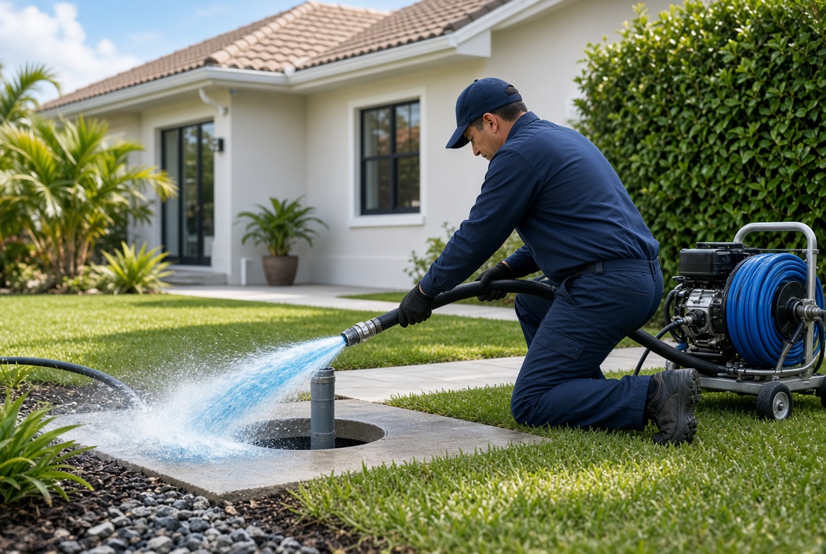 Hydro Jetting Sewer Cleaning Service in Sarasota Bradenton
